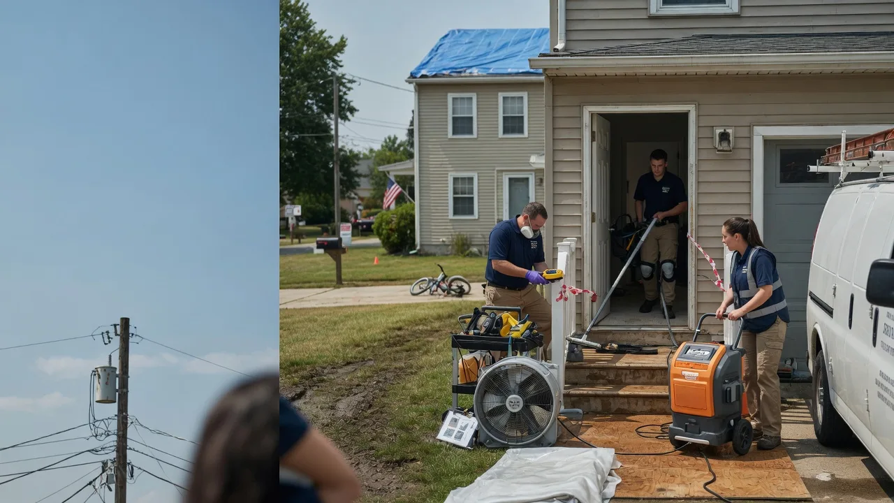 Water Damage Repair in Lawrenceville, VA near me